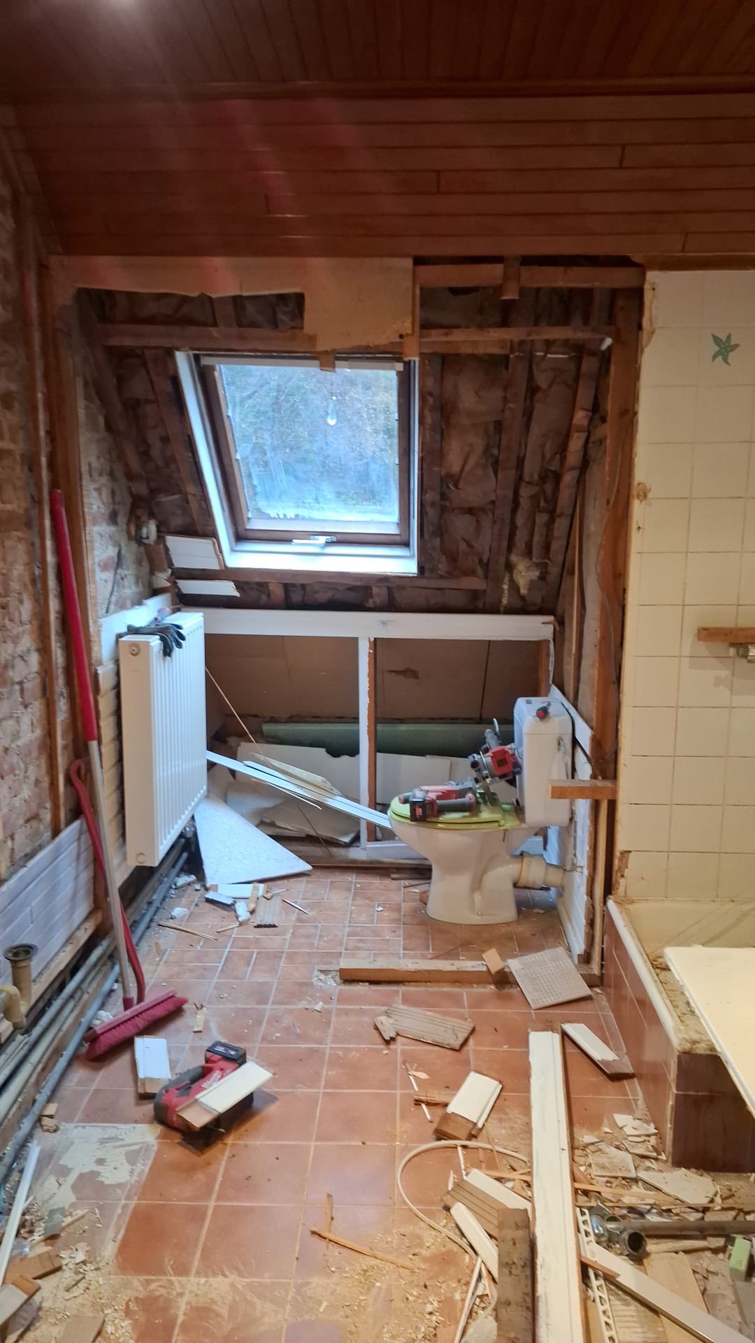 Chantier SDB JDC Renov - Démolition